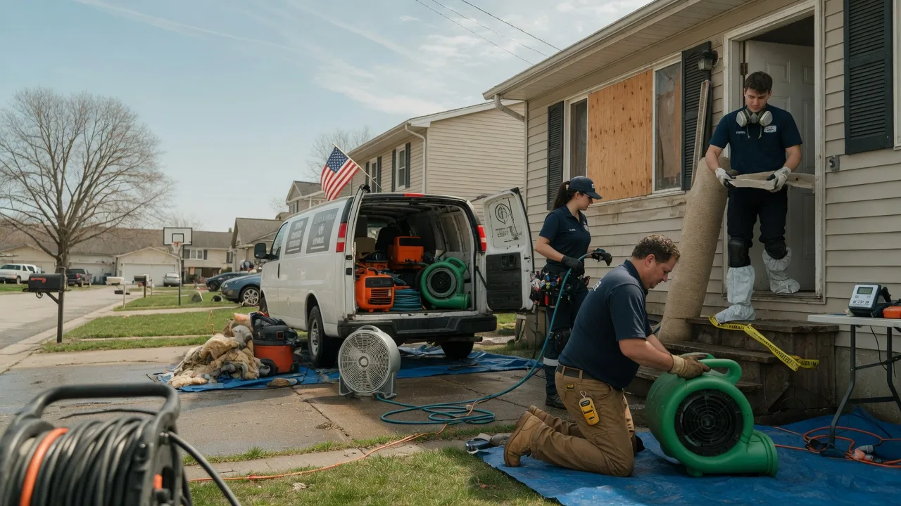 Water Damage Restoration in West, MS near me